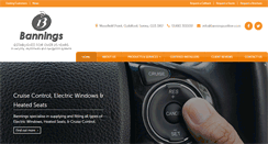 Desktop Screenshot of banningsonline.com